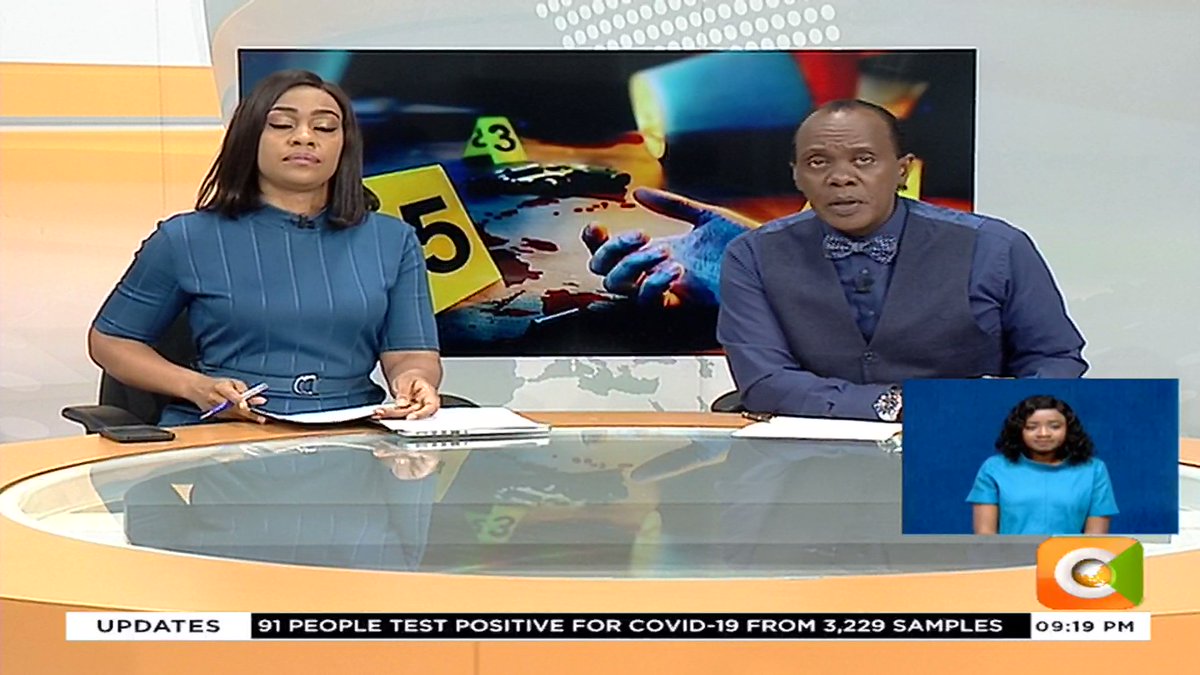 Police couple dies: Two police officers found dead in Kiungani, Trans Nzoia County  The couple said to have quarreled before gun shots were heard The man was shot in the abdomen while the woman was shot in the head