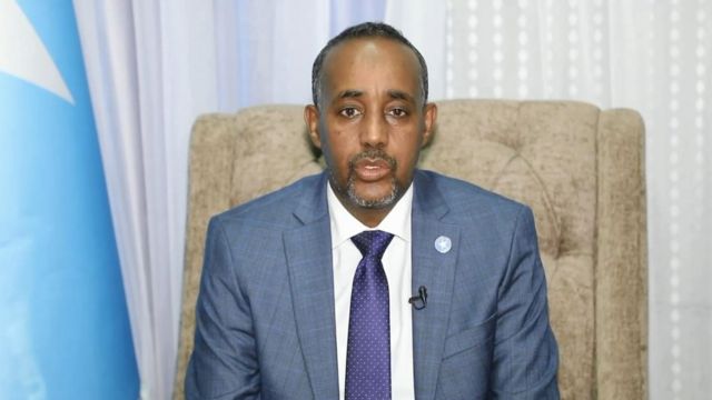 Prime Minister @MohamedHRoble has condemned the suicide bombing in Beledweyne town on Saturday where 13 people were killed and multiple others injured. The PM conveyed his condolences to the family of those killed in the attack which was claimed by Al- Shabaab militant