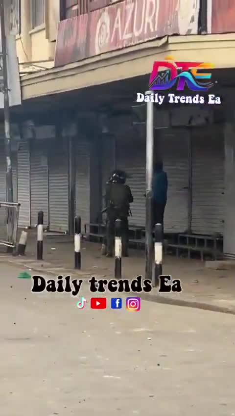 Au Kenya, après la mort d'Albert Omondo, la police a tiré sur un manifestant à bout portant lors d'affrontements de rue.