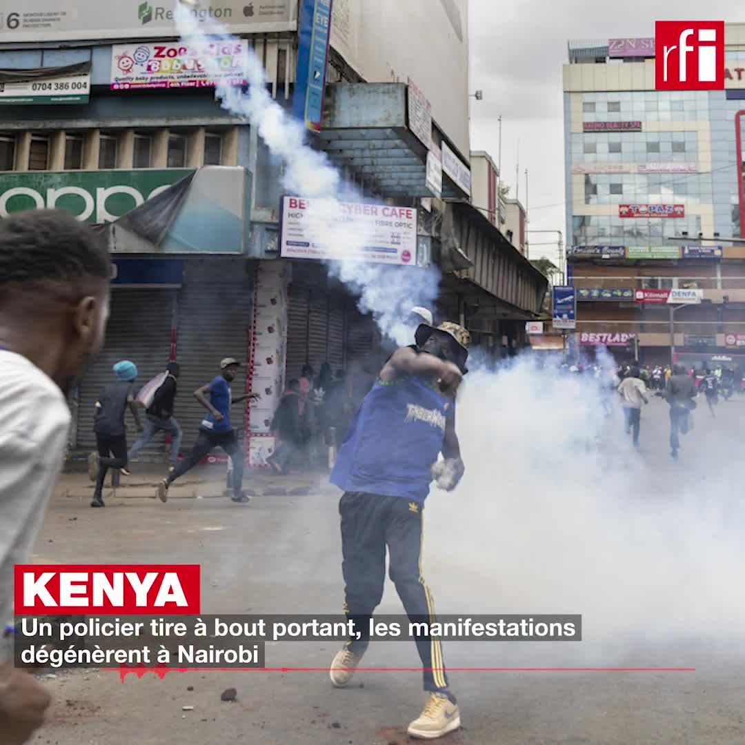 À Nairobi, des heurts ont éclaté mardi 17 juin entre manifestants, forces de l’ordre et civils armés qualifiés de « voyous ». ►Plusieurs blessés sont à déplorer. ►Les protestataires réclamaient justice pour Albert Ojwang, enseignant mort début juin en détention. ►La