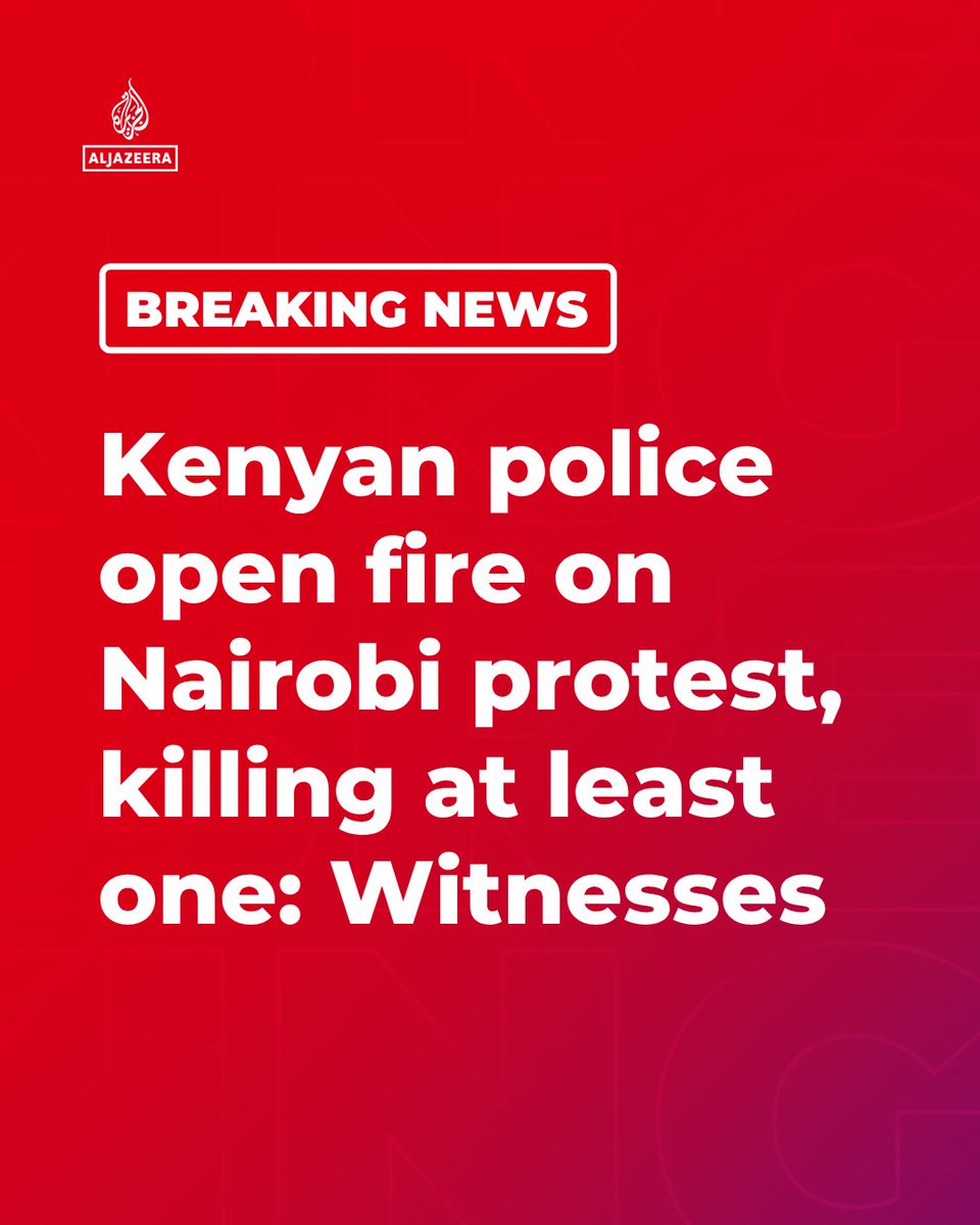 Bei einem Protest in der kenianischen Hauptstadt Nairobi gegen mutmaßliche Entführungen von Aktivisten ist mindestens ein Mensch getötet worden, wie zwei Augenzeugen gegenüber Reuters berichteten. Die Polizei hatte zuvor mit scharfer Munition das Feuer eröffnet.